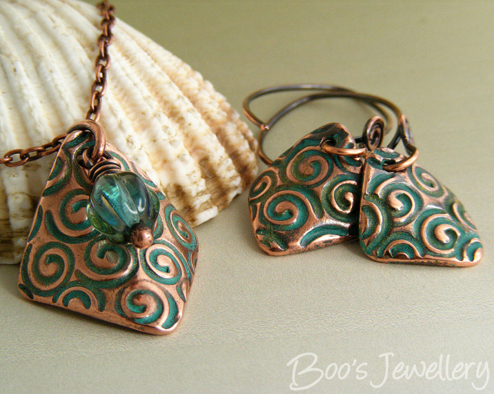 Boo's Jewellery Bringing copper clay to life