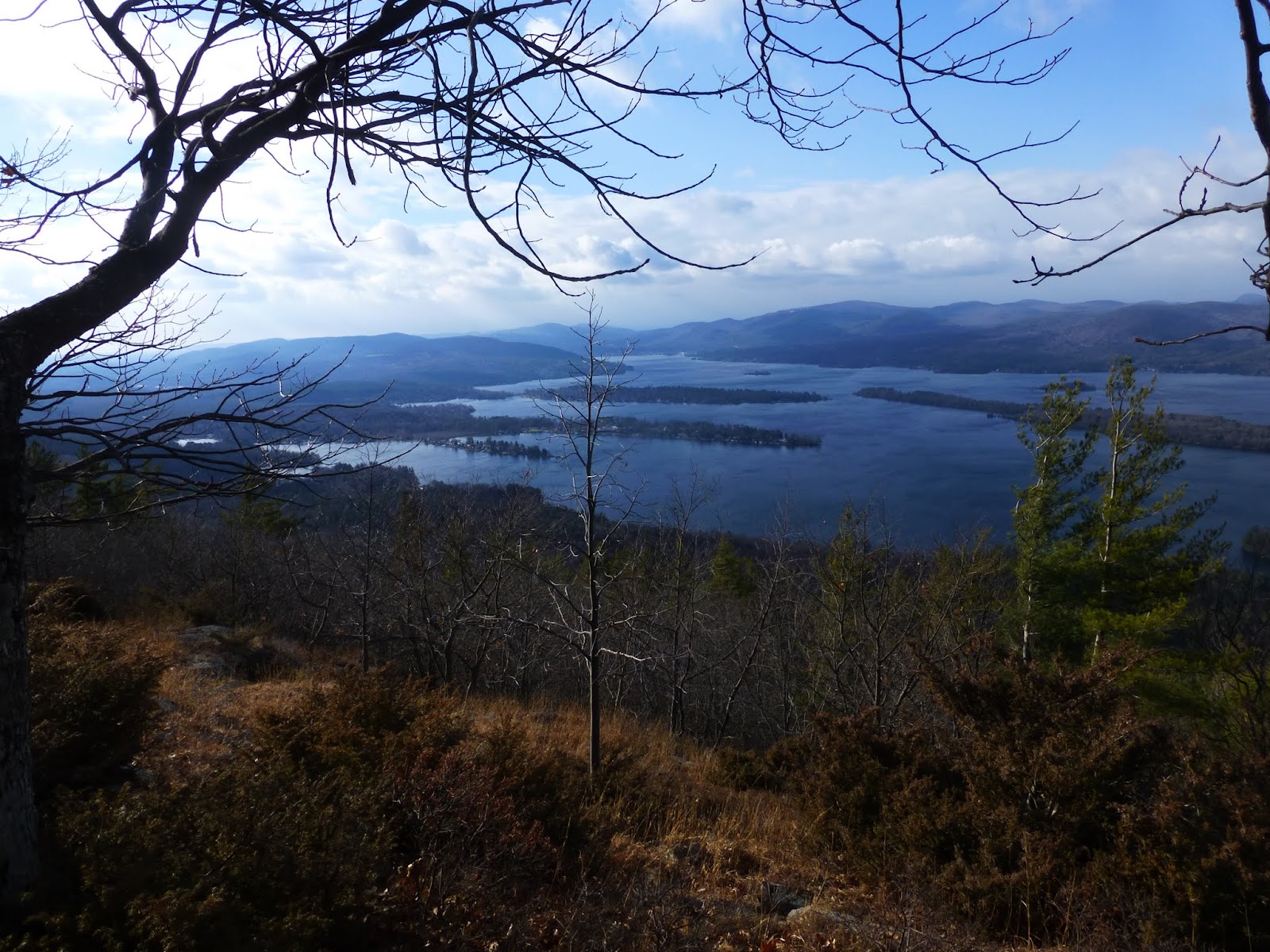 Off on Adventure Pilot Knob Mountain Lake Wild Forest 12/19/15