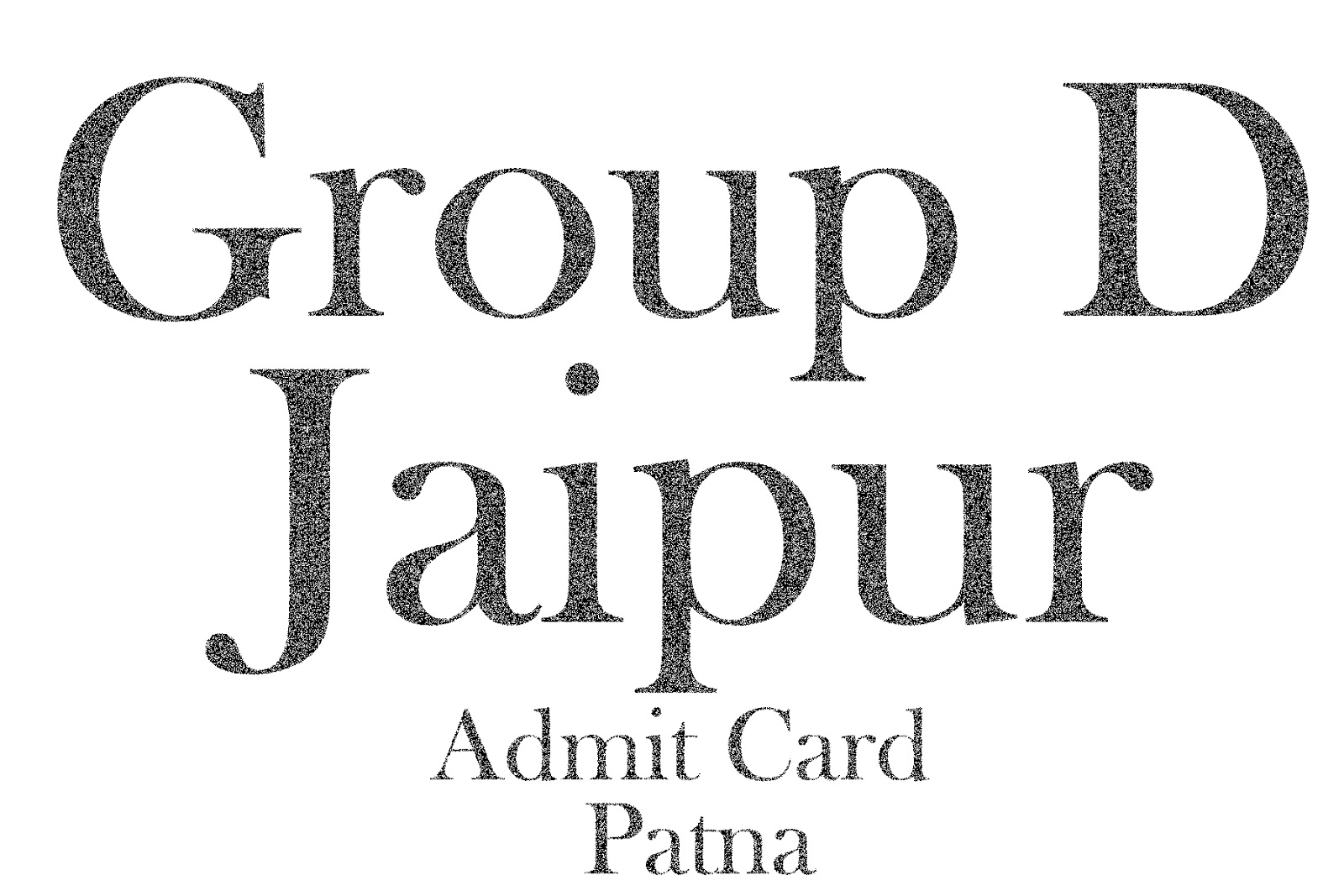 rrc jaipur results RRC Jaipur Admit Card