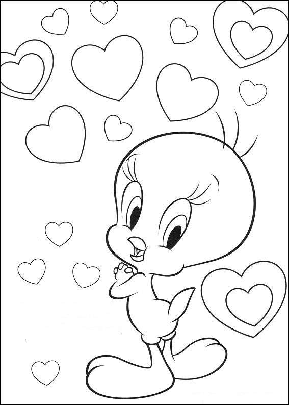 Fun Coloring Pages: Tweety Bird Coloring Pages
