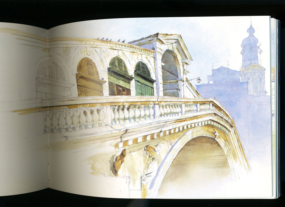 Bailey Zimmerman's Venezia Venice Sketchbook by Huck Scarry