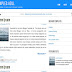 Template Simples Azul para Blogger Blogspot