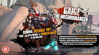 Gaige the Mechromancer from Borderlands 2