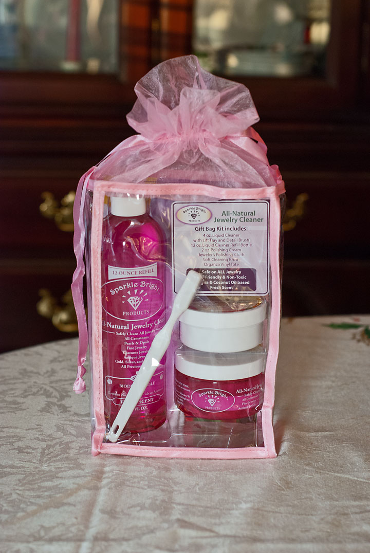 Sparkle Bright Jewelry Cleaner | Deluxe Jewelry Cleaning Kit