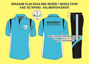 BAJU KAOS  OLAHRAGA SEKOLAH