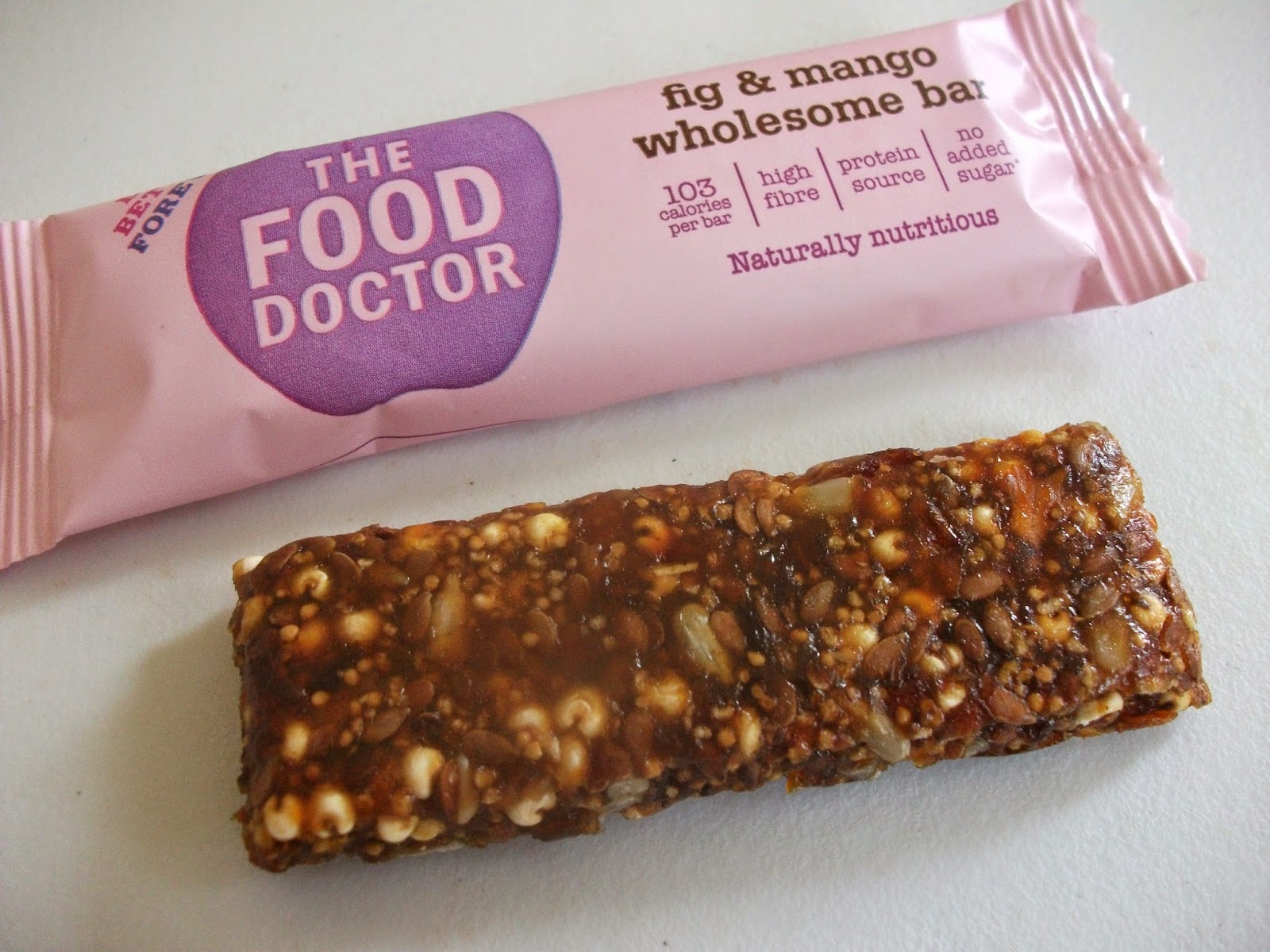 The Food Doctor Wholesome Bars Review