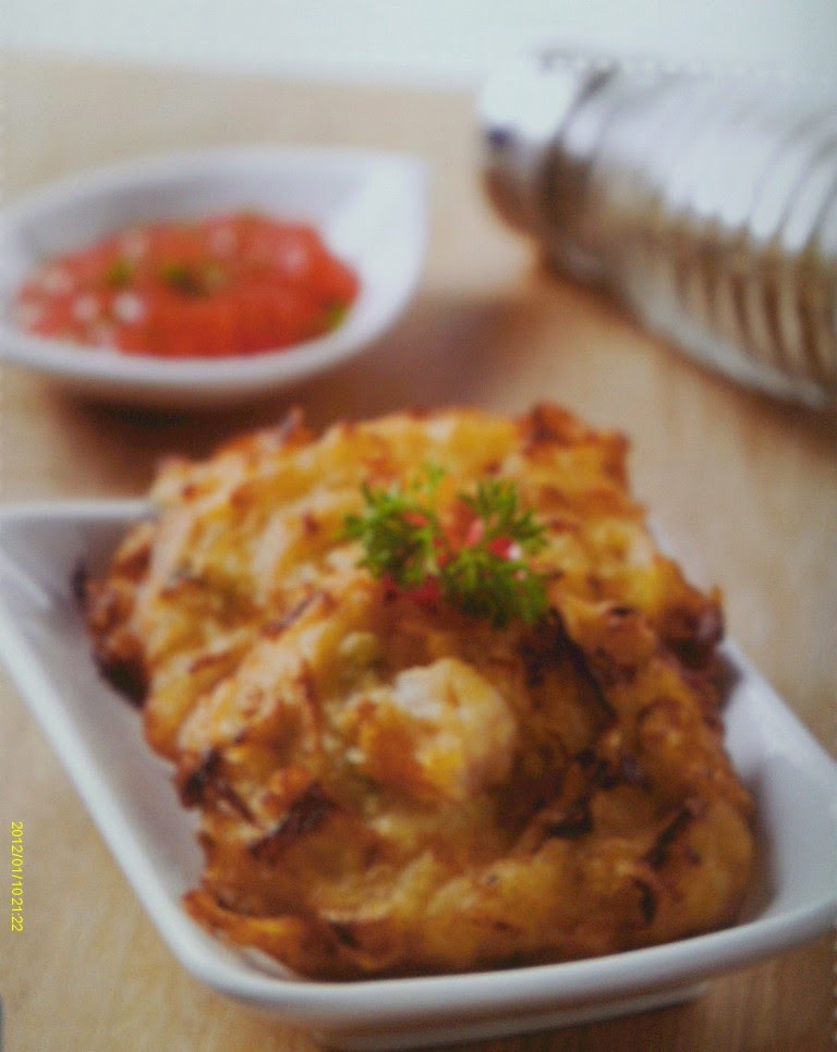 Cara Membuat Bakwan Udang Cara Membuat Bakwan Udang