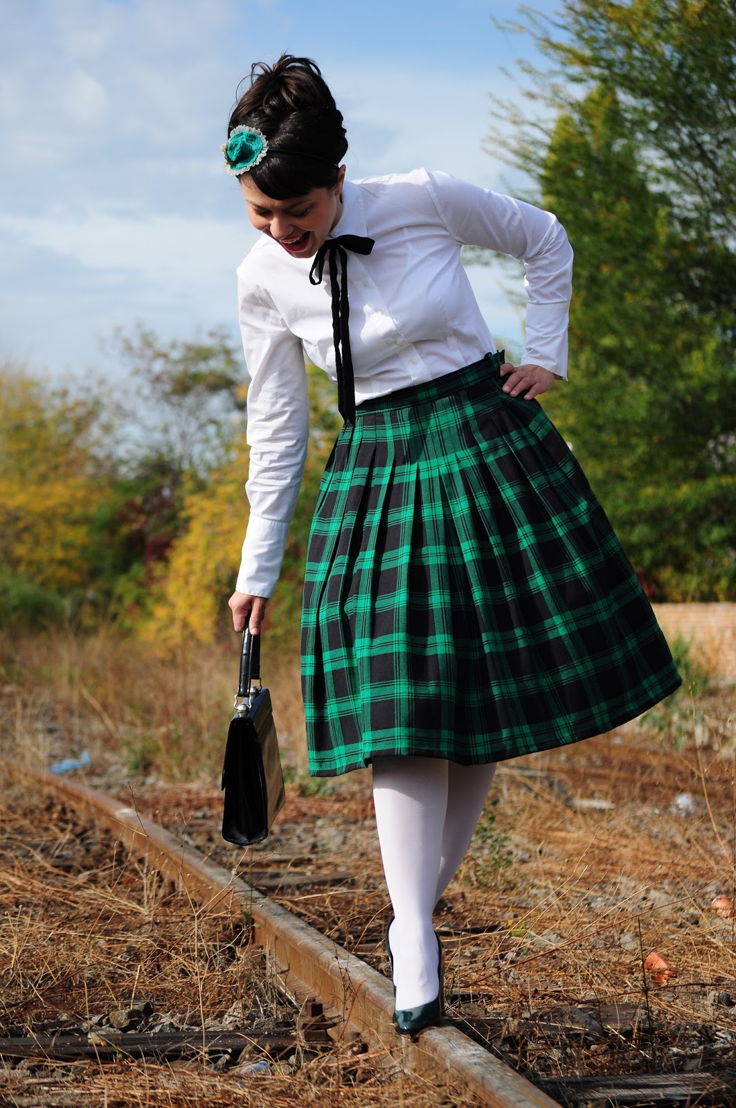 Catholic school girl Miss Green
