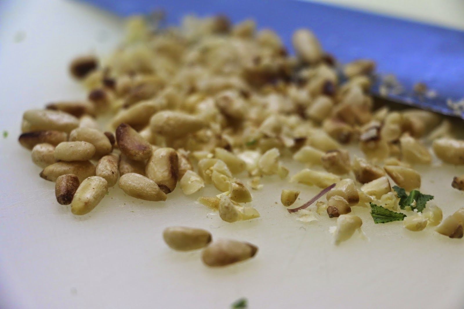 Spaghetti with Lemon Cavolo Nero Pesto