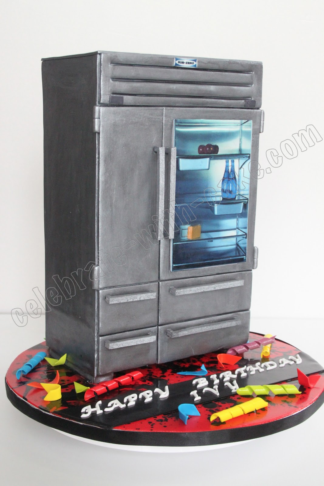 Celebrate with Cake! Subezero Fridge Cake