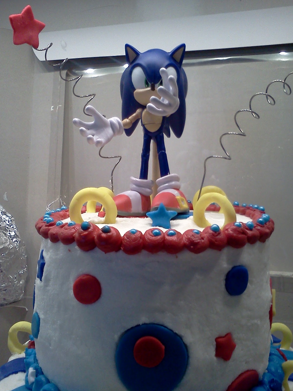 Sweet Treats by Angie Sonic the Hedgehog Cake
