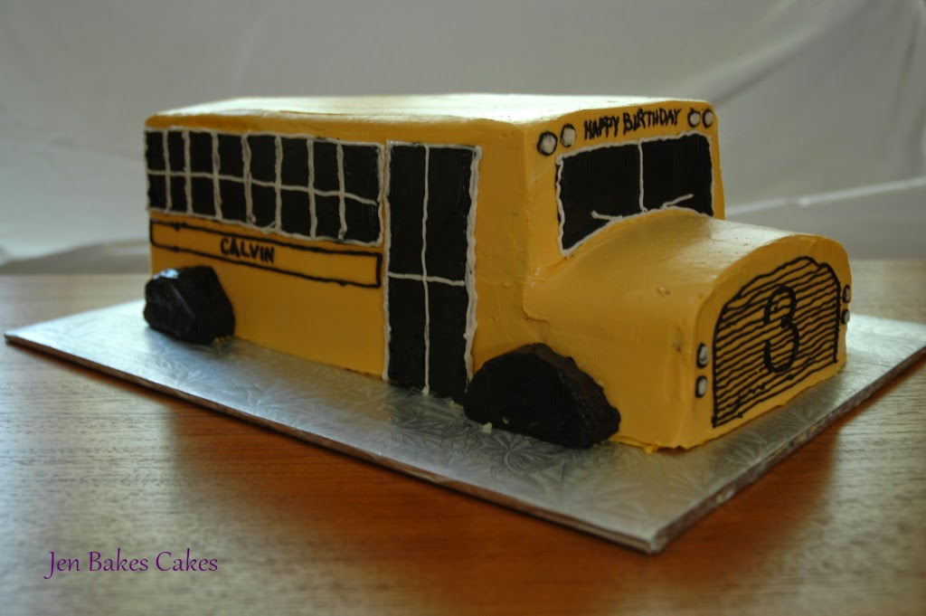 Bus cake Jen Bakes Cakes