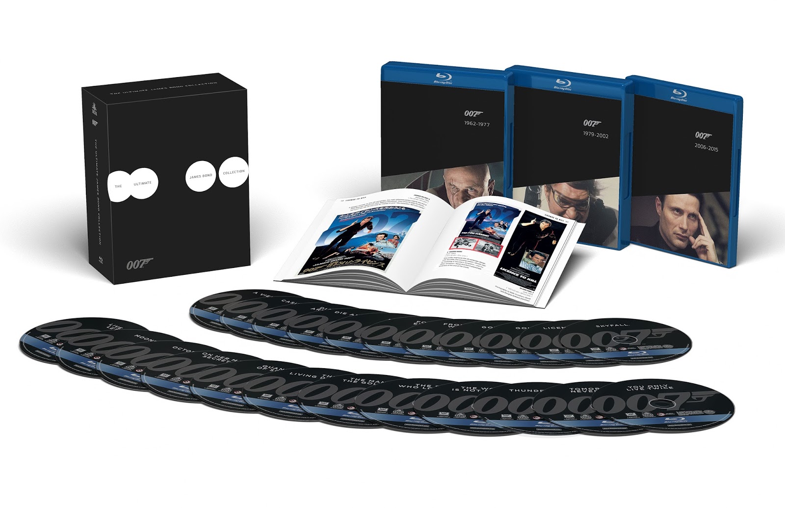 AllNew Special Edition James Bond Bluray and DVD Releases Arrive This