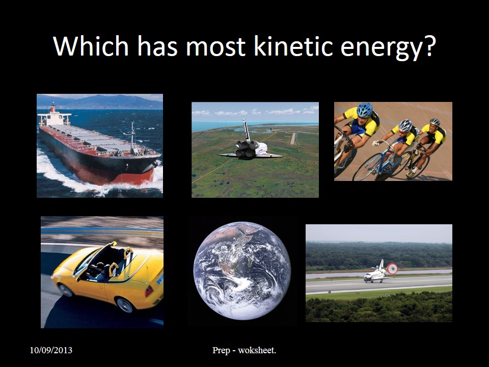 iGCSE Physics: Kinetic Energy