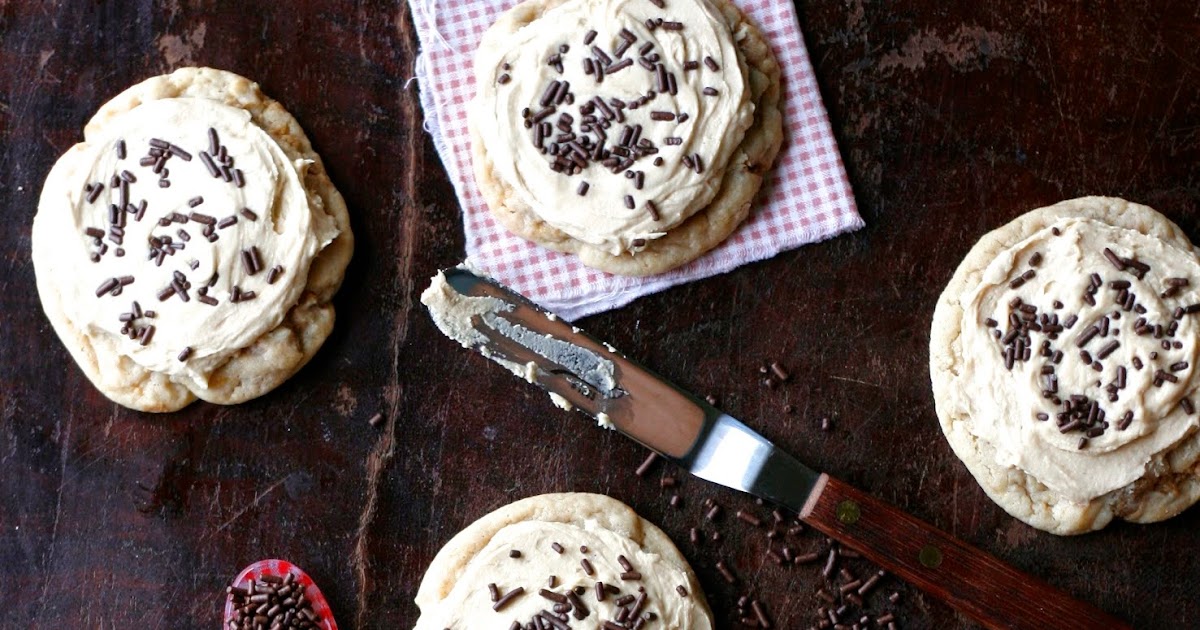 Indigo Scones Soft Frosted Peanut Butter Chip Sugar Cookies