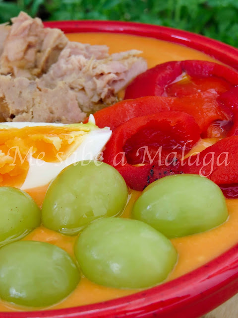 receta porra malagueña de Almargen