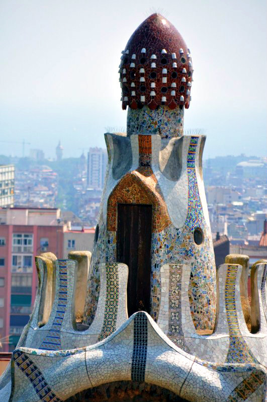 Outfit Barcelona Pt I At Parque Guell Fashion Landscape