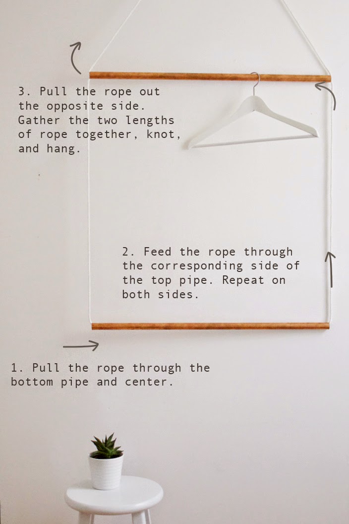 Simple Hanging Clothing Rack