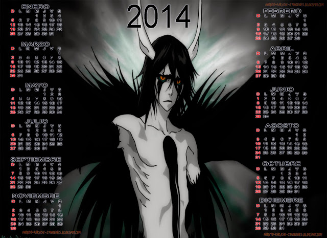 calendario 2014 bleach