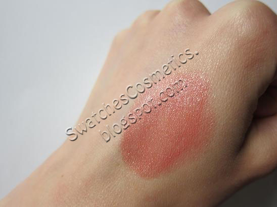  Swatches Cosmetics Свотчи Косметики Губная помада для губ Lipstick Lancome №201 Beige de Soie
