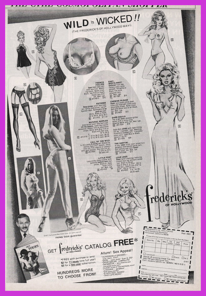 Sweet Vintage Lingerie Blog Top 10 Vintage Old Frederick's Of