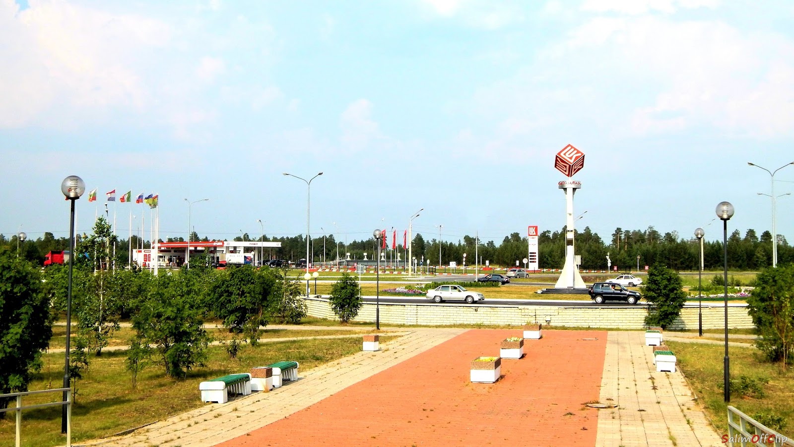 Вид на Лукойл