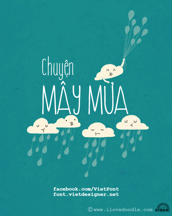 Download Viá»t Font Handwrite Uvf Happy Cloud Viá»t Hoa SVG Cut Files