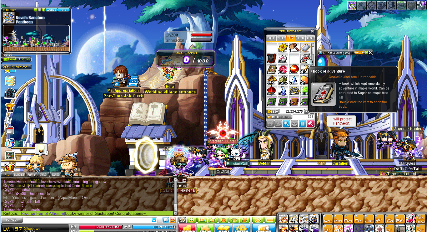 CryZ MapleStory Post "Adventurer's Quest"