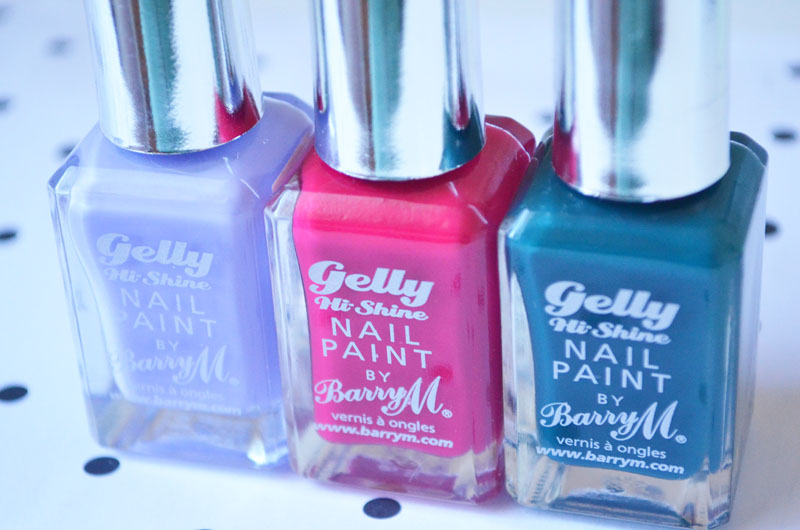 Barry M Gelly Hi-Shine Nail Paints