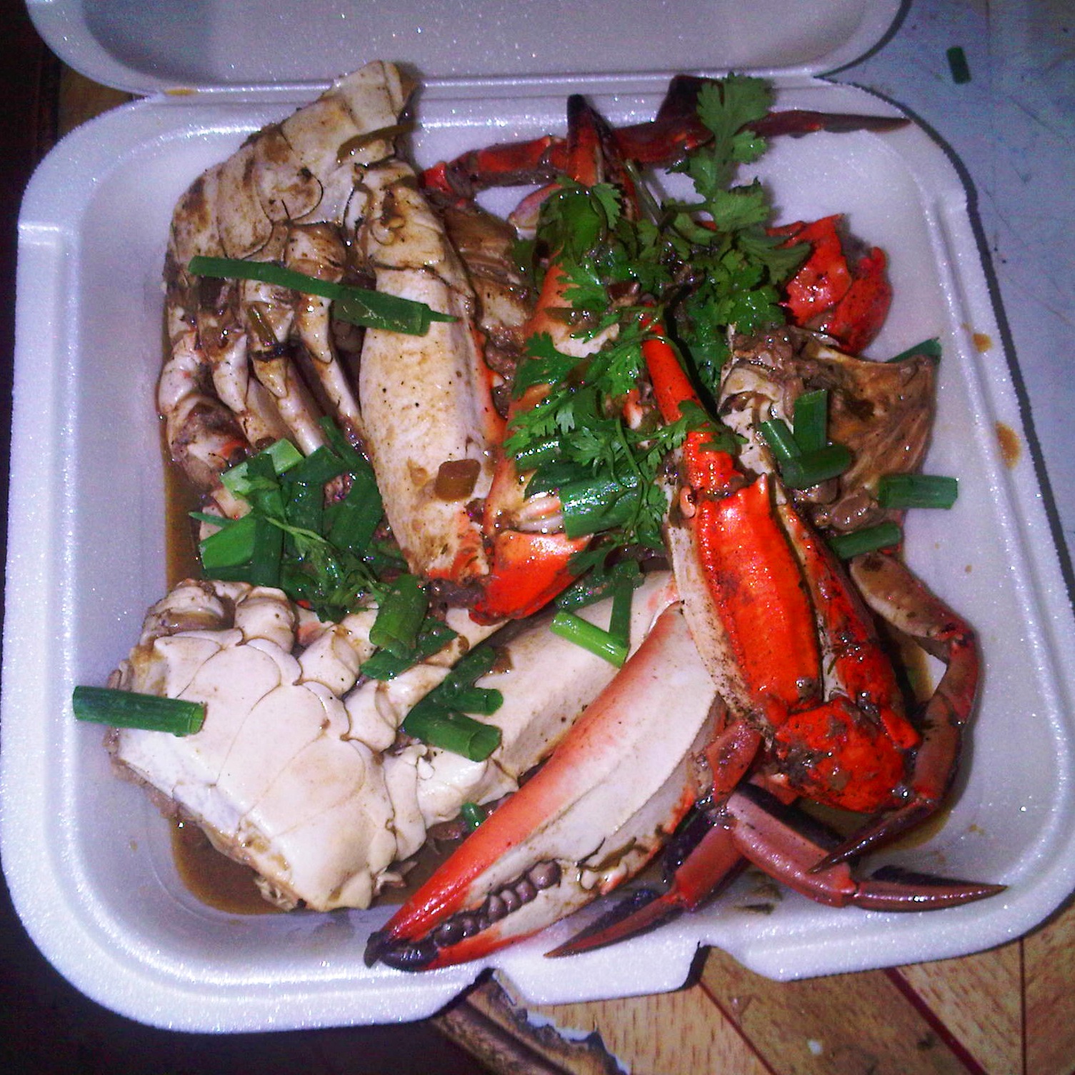 Los Cangrejos Chinos de Sylvia Ven prueba nuestras Deliciosas Jaibas a