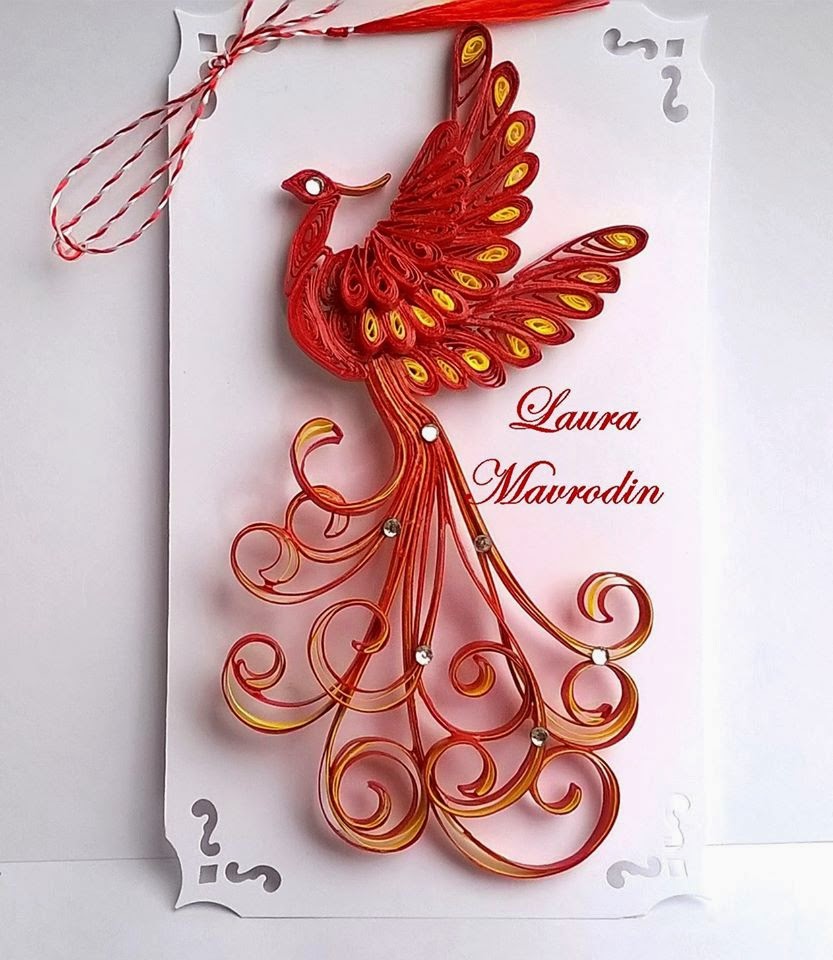 quilling my passion Brosa quilling/Quilled brooch