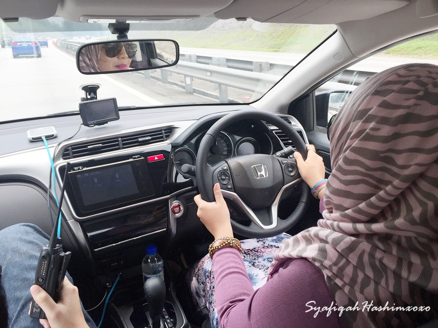 Pemandu Kedua City Bloggers Drive - Syafiqah Hashim