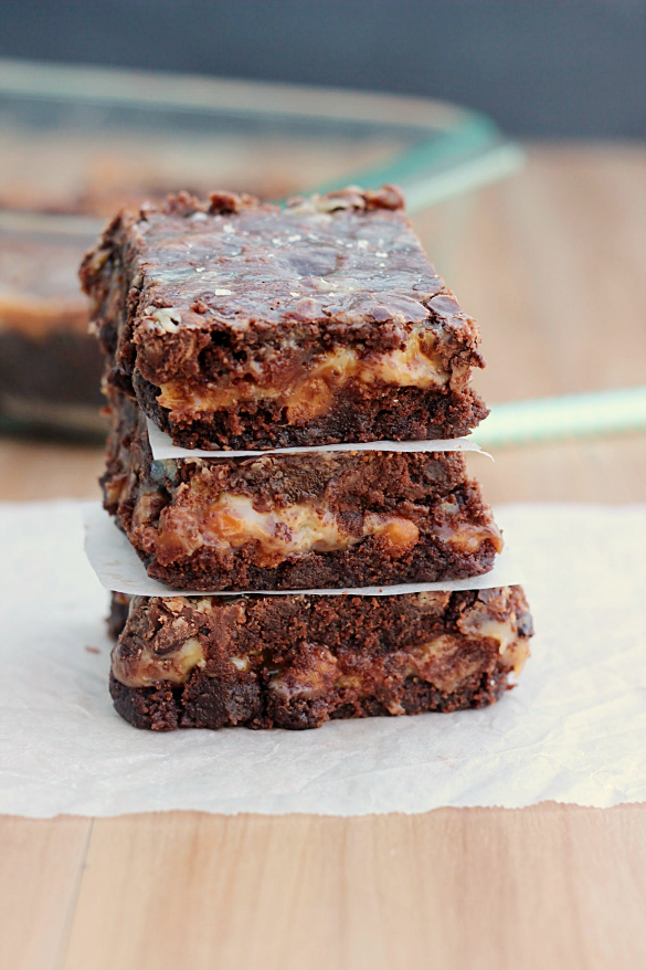 Salted Caramel Gooey Brownies Whats Cooking Love?