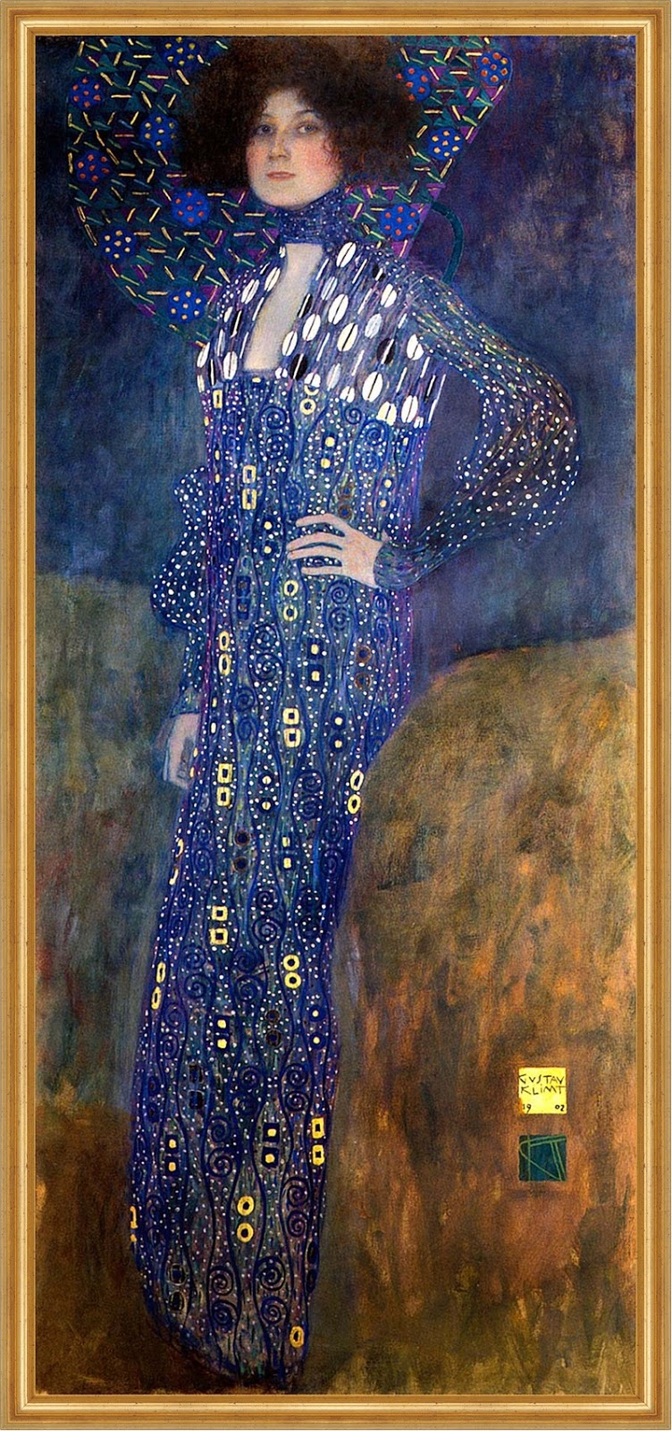 Stendhal Syndrom Farben Wie Pfauengefieder Gustav Klimt Portratiert Emilie Floge