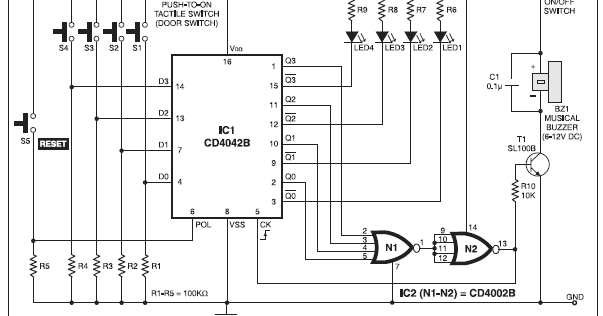 Musical Doorbell Circuit U0026 Symbolscaptivating Wireless