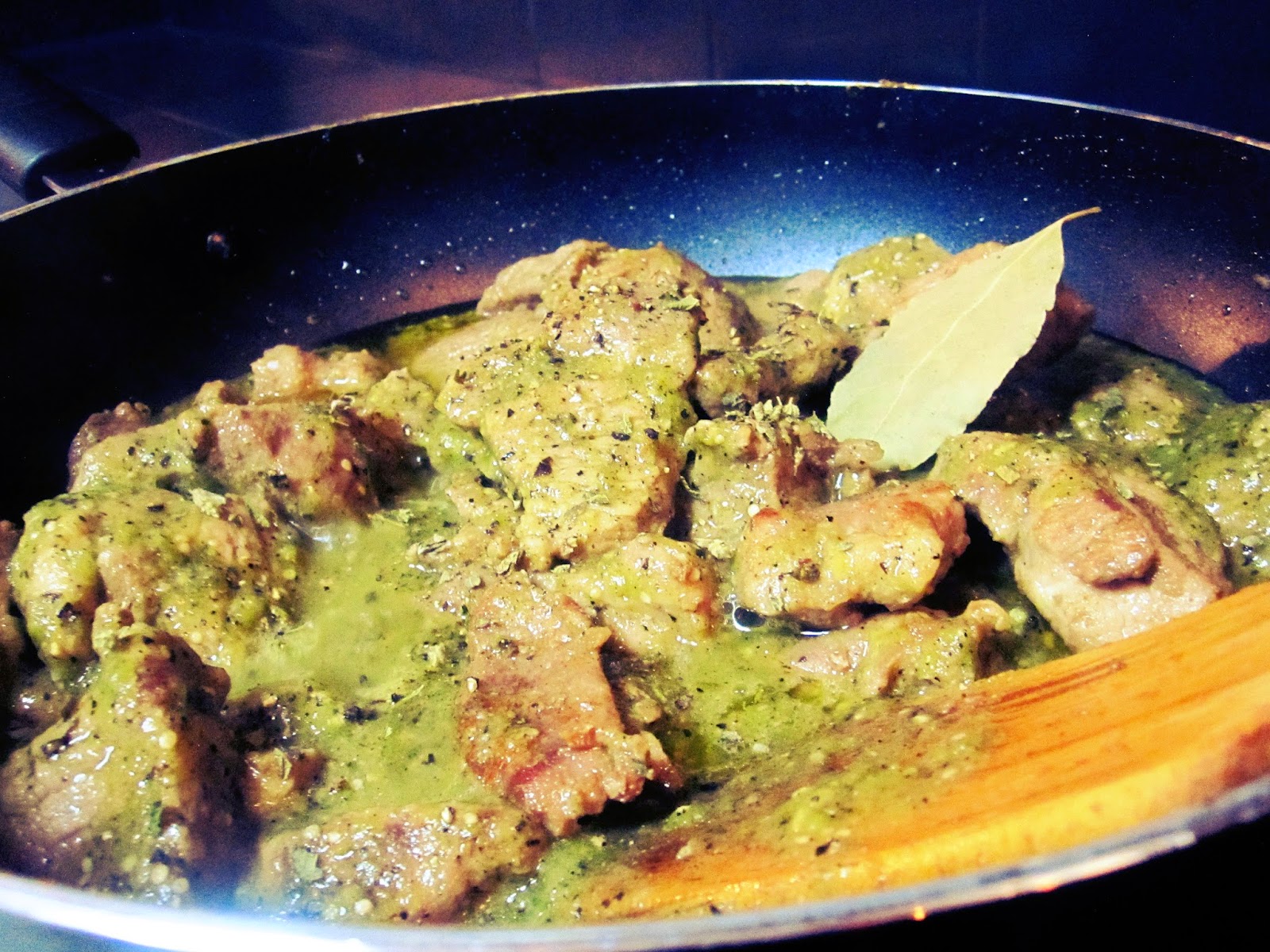 Nuestro Buen Provecho Pork in Green Salsa