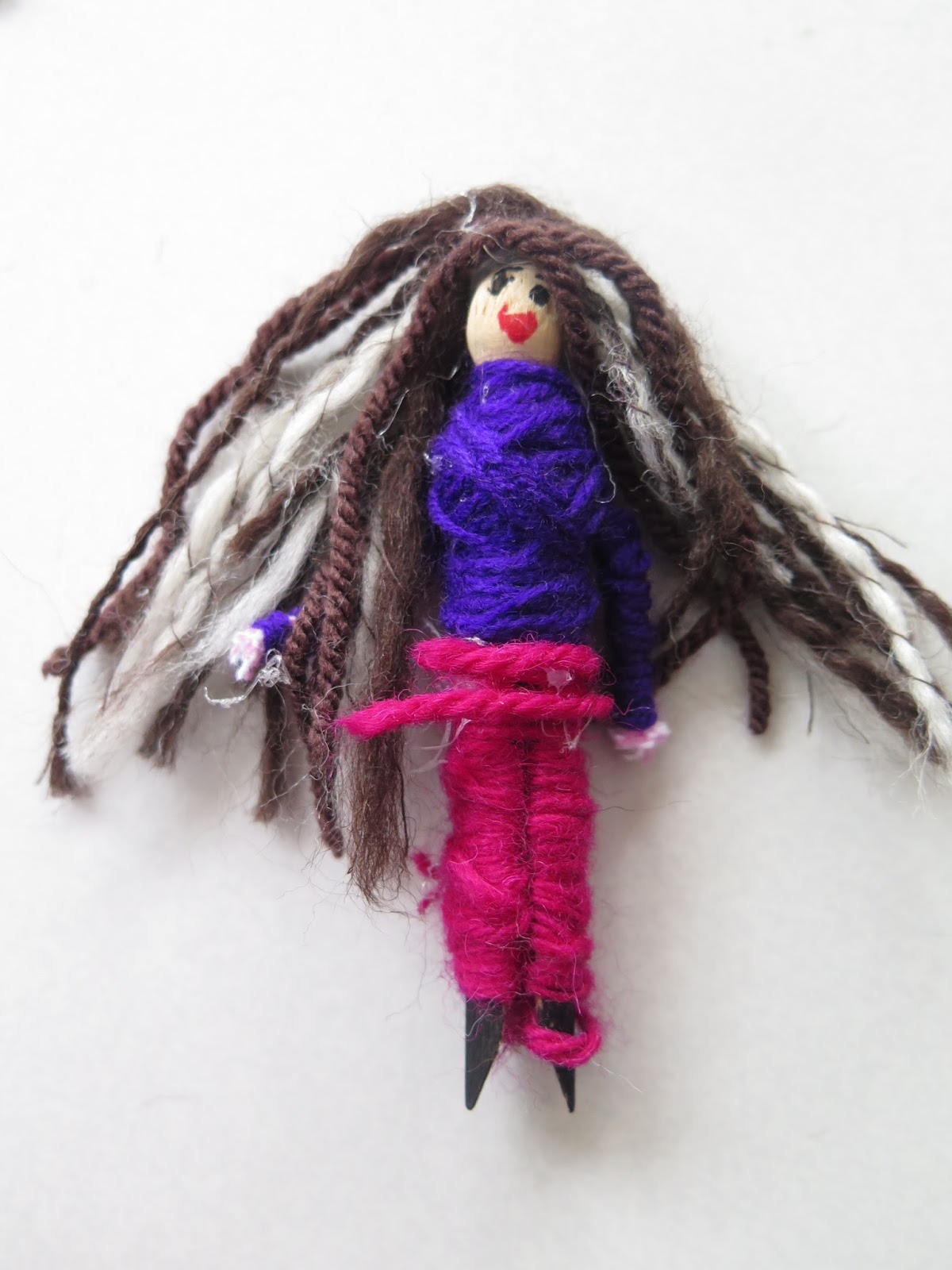 Gomersal Primary School Art Year 6 make Mayan Worry Dolls