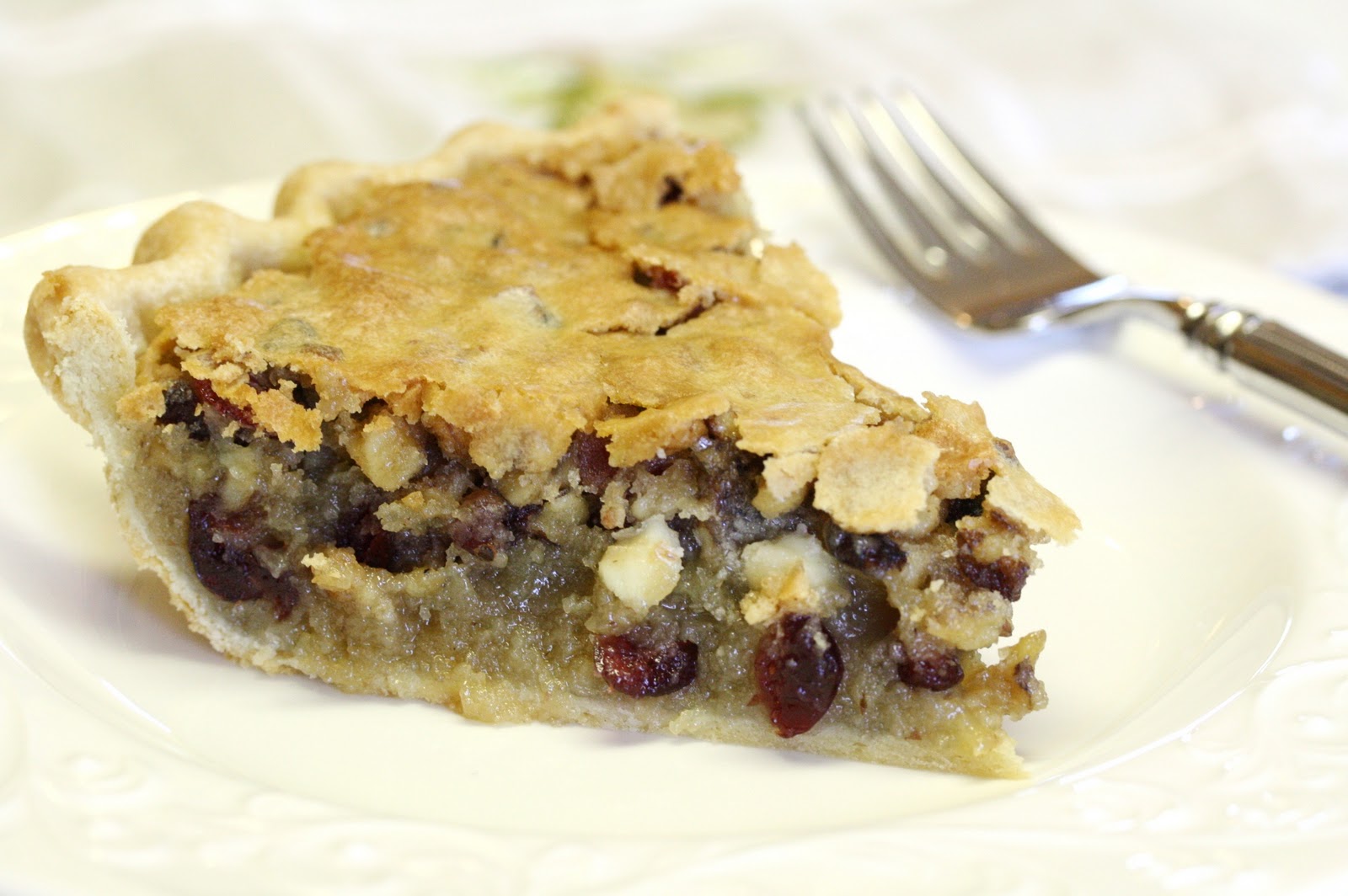 No. 7 Cranberry Chocolate Nut Pie Saving Room for Dessert