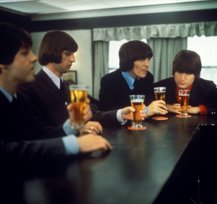 Beatles-drinking-beer-424x400.jpg