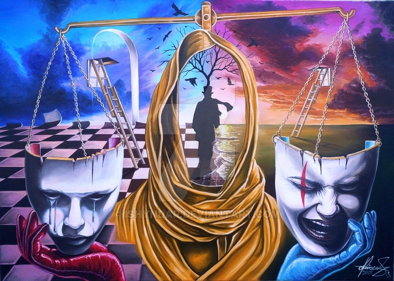 14-To-be-or-not-to-be-Raceanu-Mihai-Adrian-Ishyndar-Mapping-Surrealism-with-Oil-on-Canvas-www-designstack-co
