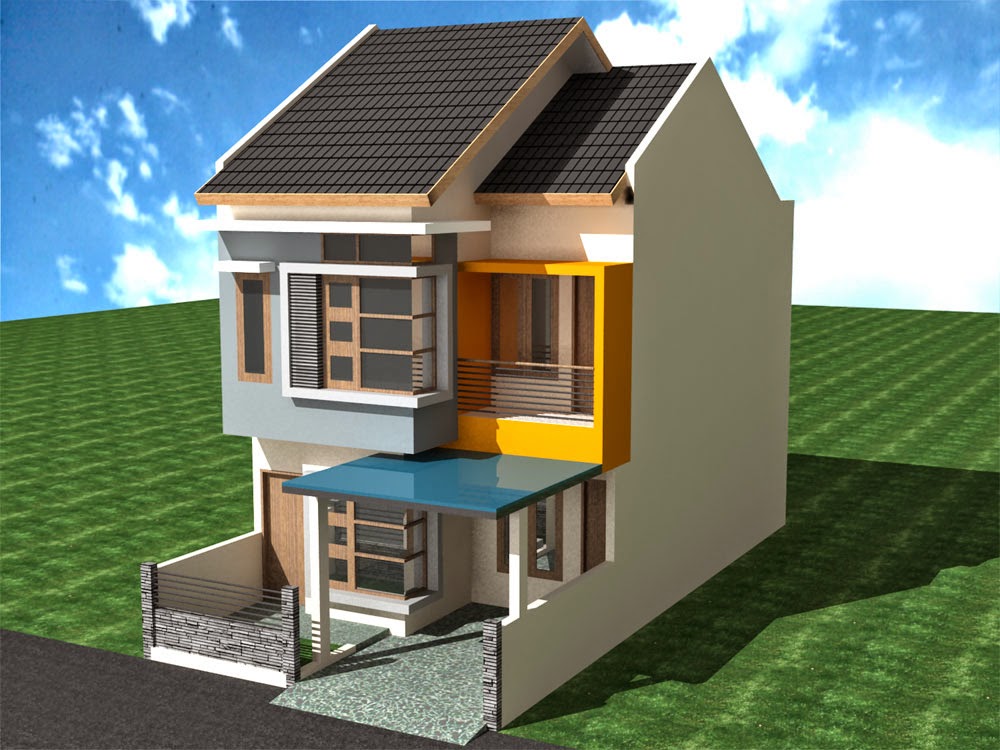 Desain Rumah Minimalis 2 Lantai Type 29 - Foto Desain Rumah Terbaru