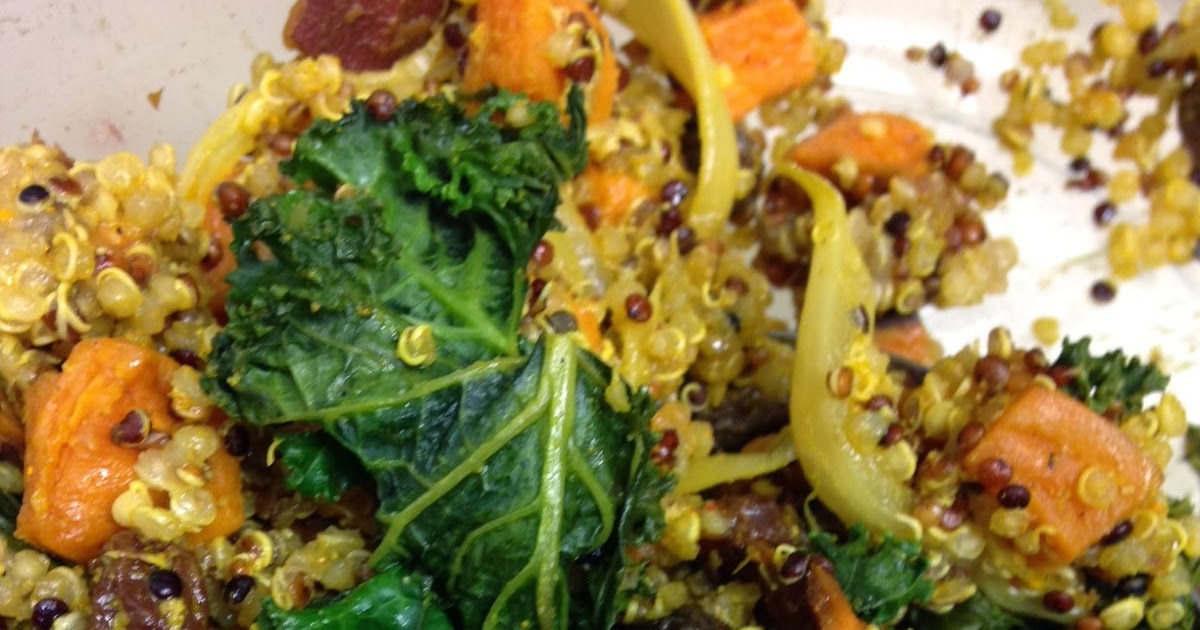 Yogini's Favorite Vegan Recipes Curry Quinoa Salad