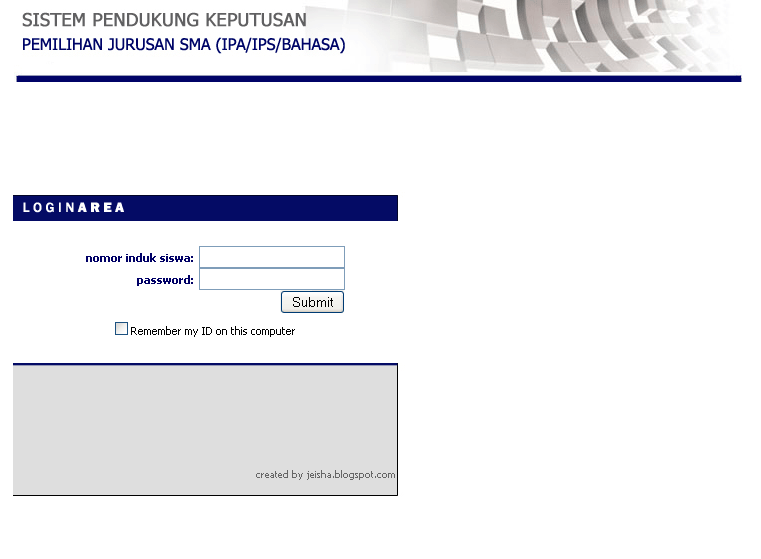 Program Pendukung Keputusan