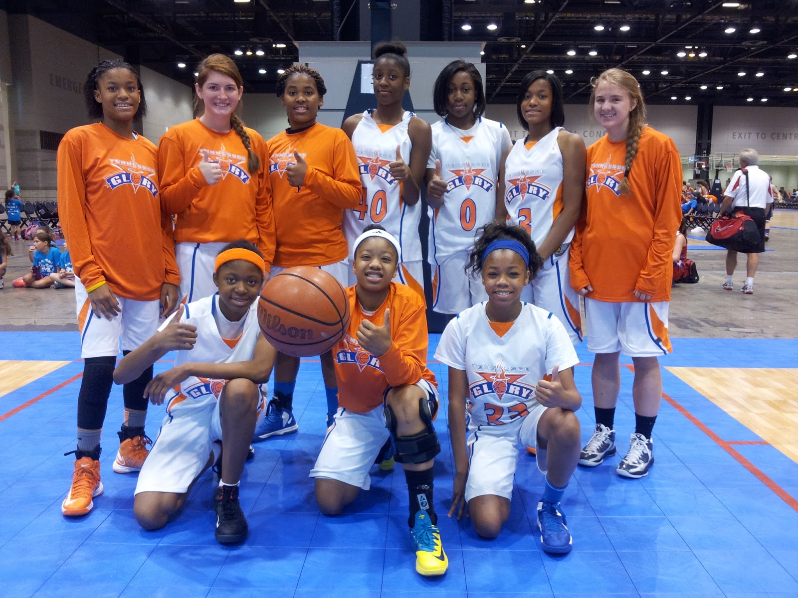Memphis Girls Basketball Team Tennessee Glory 14U/9th Grade team