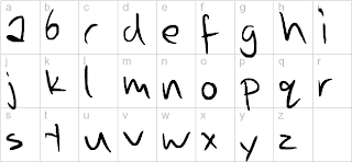 My Handwriting Font