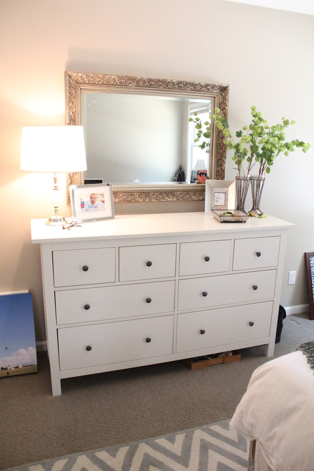 Ten June: Our Rental House: A Master Bedroom Tour