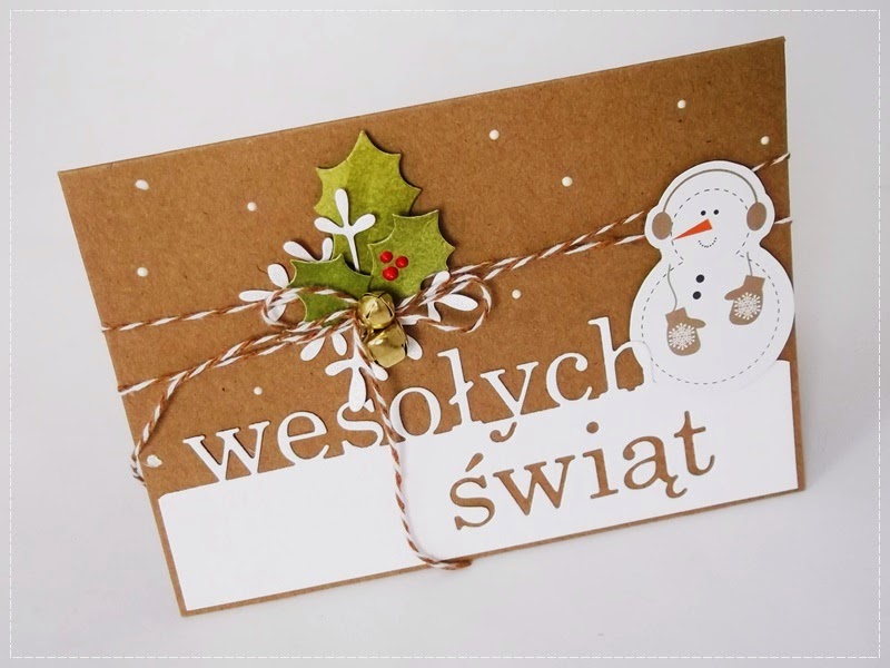 Kartki świąteczne ręcznie robione, sezon 2014&hellip; | Ladybug - papier i