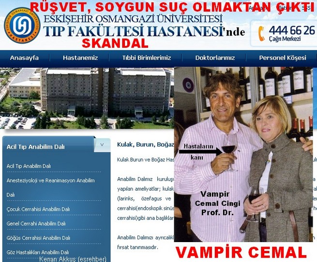 VAMPİR CEMAL, HASTALARININ KANLARINI İŞTE BÖYLE İÇİYOR