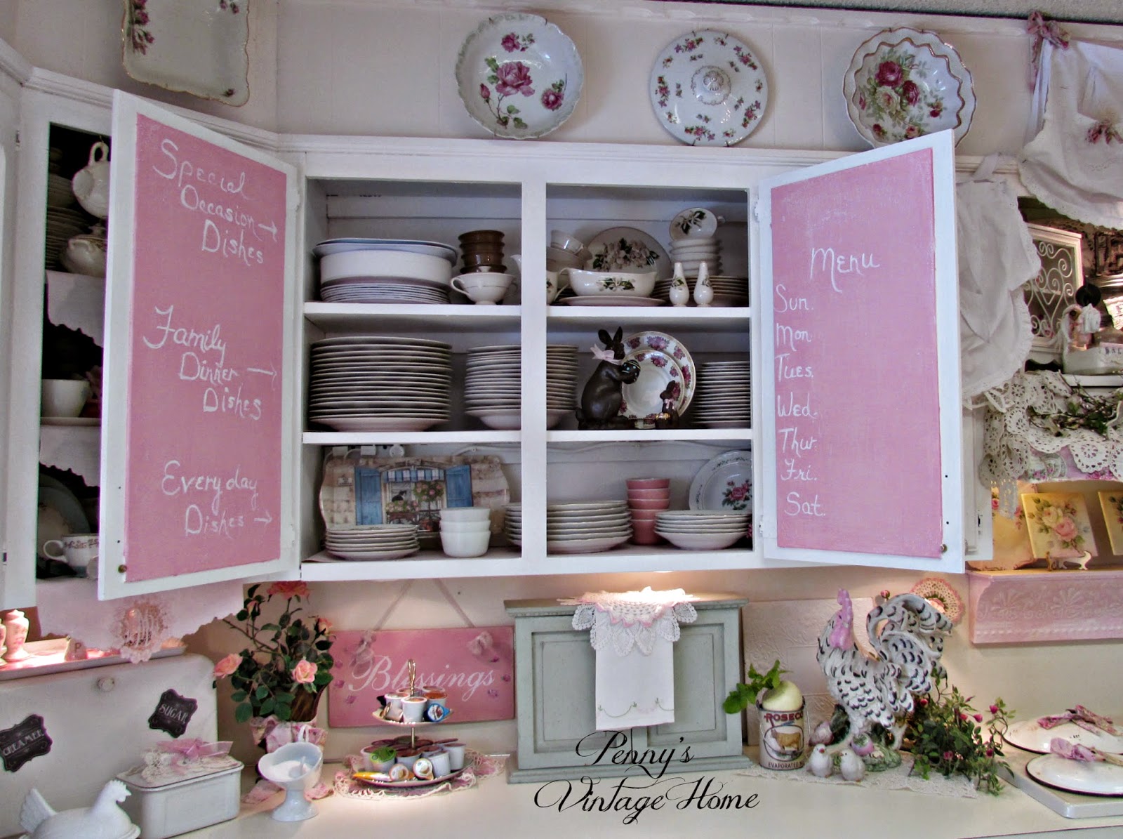 Penny's Vintage Home Pink Chalkboard Paint