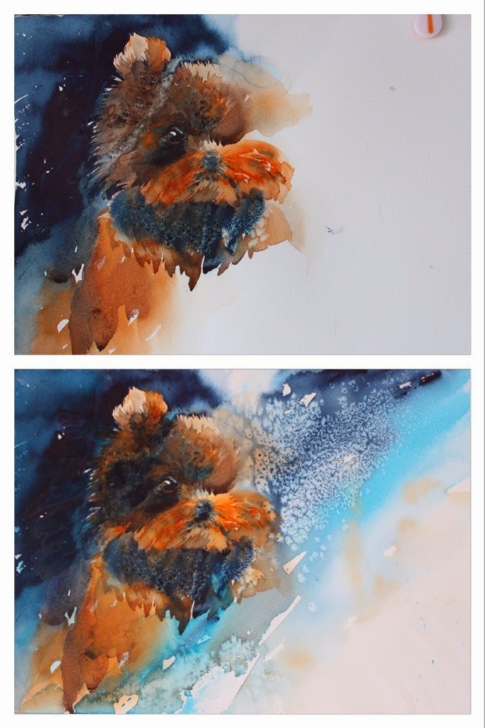 Watercolor by Olga Peregood Watercolor by Olga Peregood